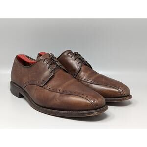 Allen Edmonds Men's Wendell Dark Brown Oxford Dress Shoes Size 9 D